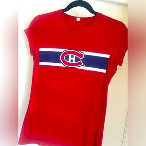 Woman Canadien of Montreal Tshirt